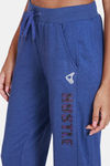 Zelocity Relaxed Fit Cotton Joggers - Blue Depth — thumbnail 5